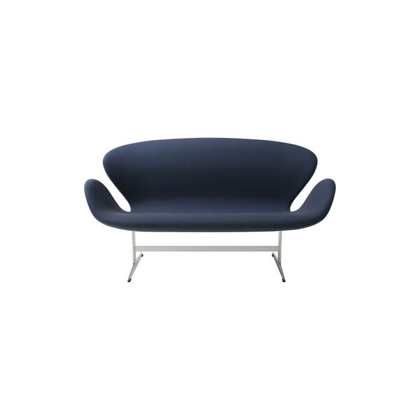 Swan&trade; Sofa 3321 2-Pers. Sofa, blue, Fritz Hansen