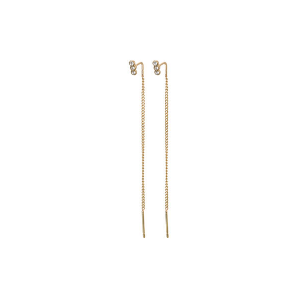 TITIANA Crystal Earrings, gold plated, Pilgrim