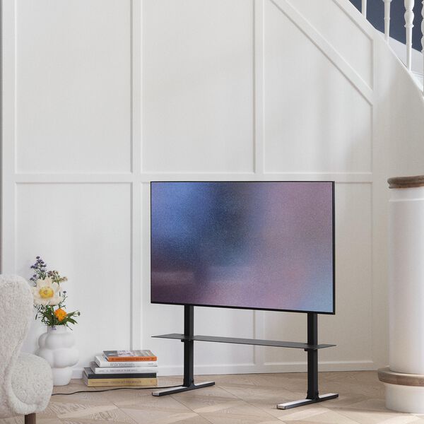 Plate Shelf, charcoal, Pedestal