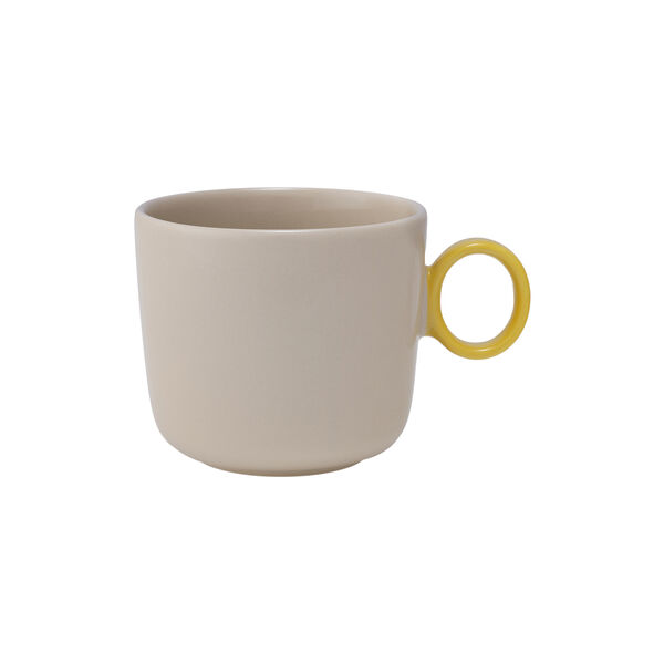 Play mug, beige/yellow, Iittala
