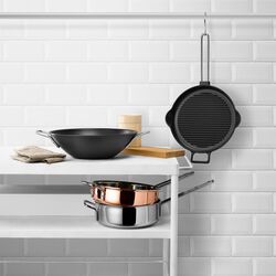 Saut&eacute;-Pfanne, Edelstahl, Eva Trio