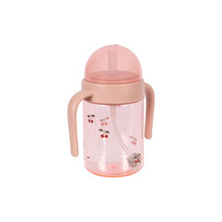 Flasche mit Griff, cherry blush, Konges Sl&oslash;jd