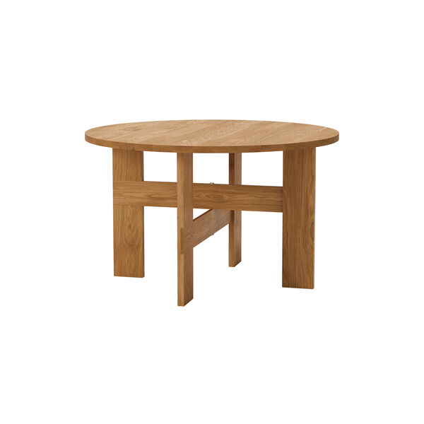 Mio Table &Oslash;120, oiled oak, Thorup Copenhagen