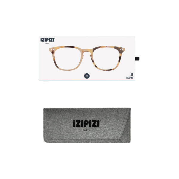 #E READING Brillen, light tortoise, IZIPIZI