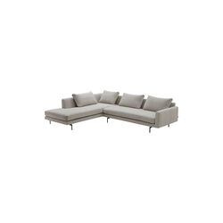 Edge V2 sofa med venstrevendt chaiselong, soft 02, Wendelbo