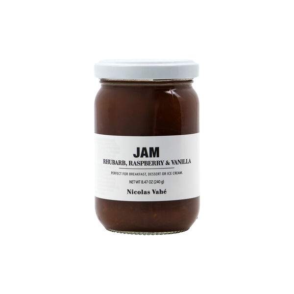Marmelade Rhabarber, Himbeere & Vanille, Nicolas Vah&eacute;