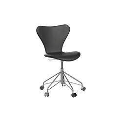 Serie 7™ 3117 Drehstuhl, Essential black, Fritz Hansen