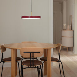 Asteria Plus Pendant, ruby red/brass Asteria Plus Pendant, ruby red/brass, UMAGE