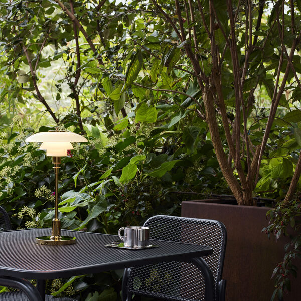 PH 2/1 Portable Table Lamp, brass, Louis Poulsen