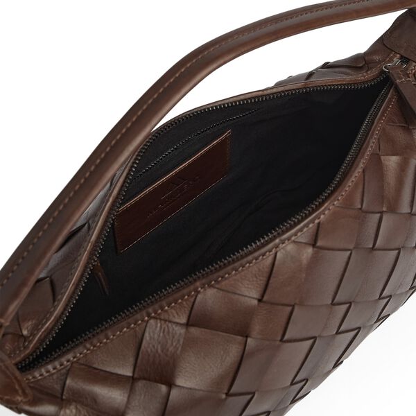LotusMBG Bag, Woven, dark brown, Markberg