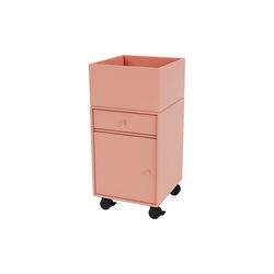 RUNNER Office Unit on Castors, 151 rhubarb, Montana Furniture