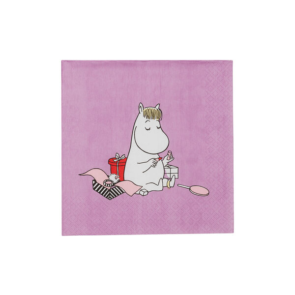 Mumin-Papierservietten Snorkfr&auml;ulein, Moomin Arabia