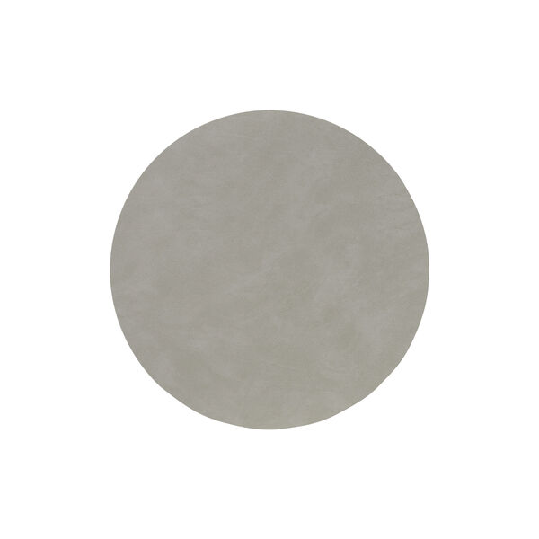 Nupo table mat Circle L, light grey, LIND DNA