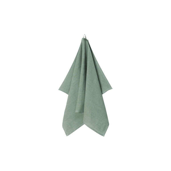 PLAIN Tea Towel, mineral green, Georg Jensen Damask