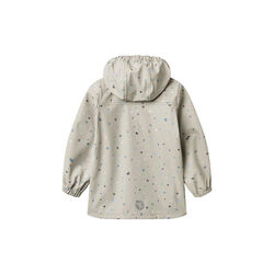 Rainwear Ollo jacke, light flint letters, Wheat