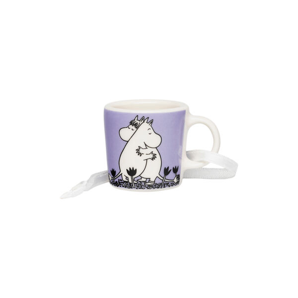 Mumin Minibecher Liebe, lilla, Moomin Arabia