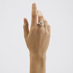 Rose Ring, gold plated, Pernille Corydon Jewellery