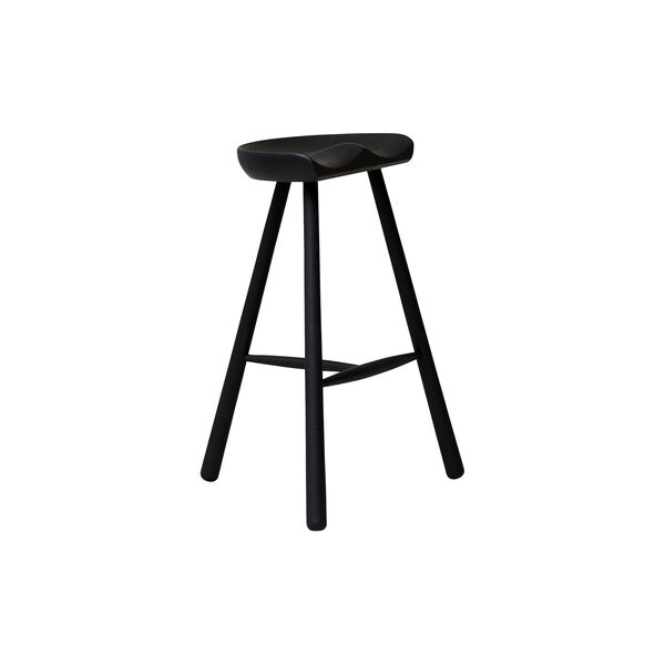 Shoemaker Chair&trade; no. 49, black stained oak, Form & Refine