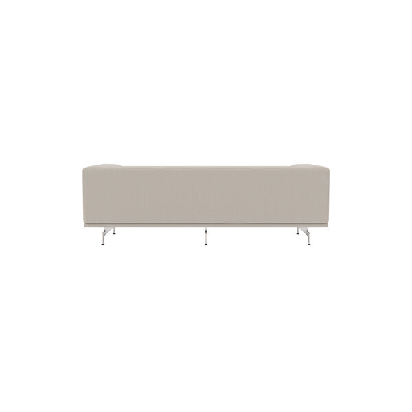 4510 Delphi Sofa, Steelcut Trio 213/aluminium, Fredericia Furniture