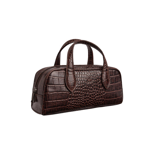 ThoraMBG Bag Croco, espresso brown, Markberg