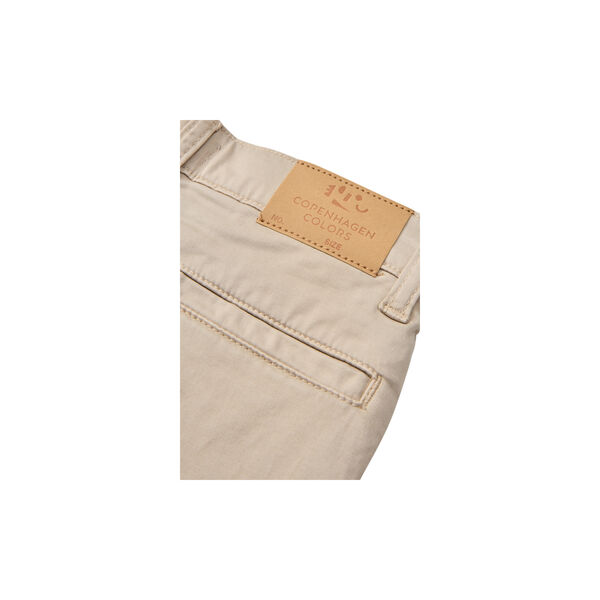 Silky Twill Chino Pants w Stretch, Copenhagen Colors Organics