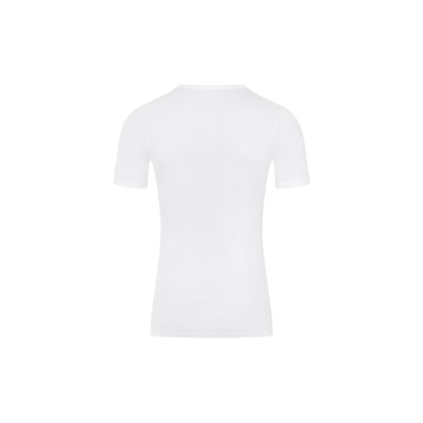 Cotton Pure Short Sleeve Shirt, white, HANRO
