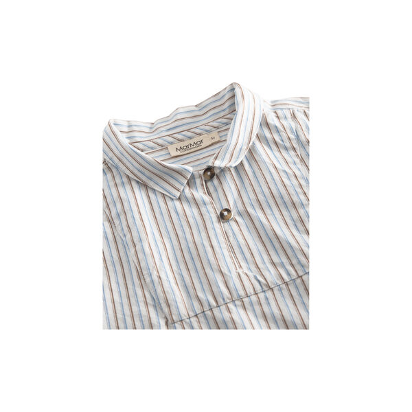 Tovas Hemd, blue iris stripe, MarMar Copenhagen