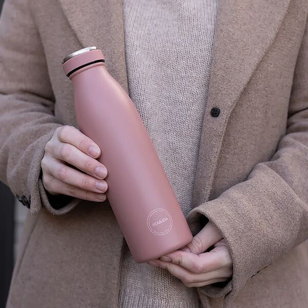 Trinkflasche, ash rose, AYA&IDA