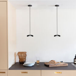 Forget Me Not Pendant, black, UMAGE