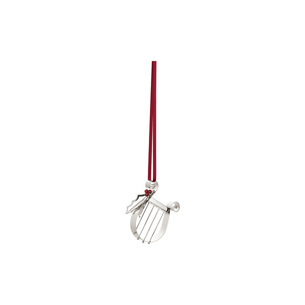 2026 Christmas ornament Harp, silver, Georg Jensen