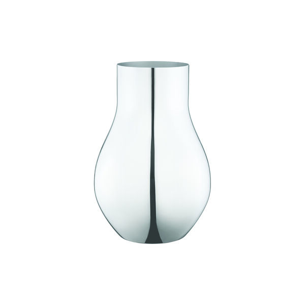 Cafu mittelgro&szlig;e Vase, stahl, Georg Jensen