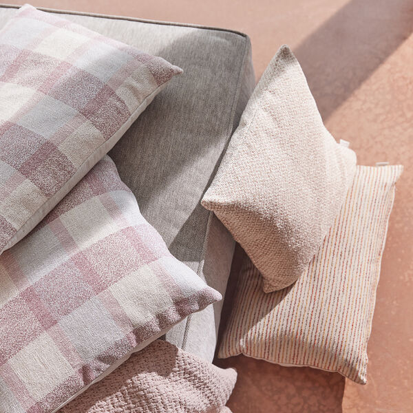 Heaven plaid, dusty rose, Compliments