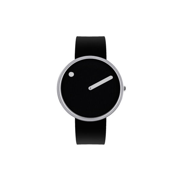 PICTO Wrist Watch, white/steel/black PICTO Wrist Watch, white/steel/black, Picto
