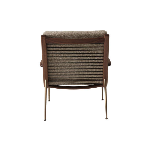 Boomerang HM2 Lounge Chair, oiled walnut/beige, &Tradition