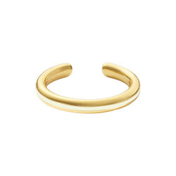 LIGNE Ring, sand white, bangle up