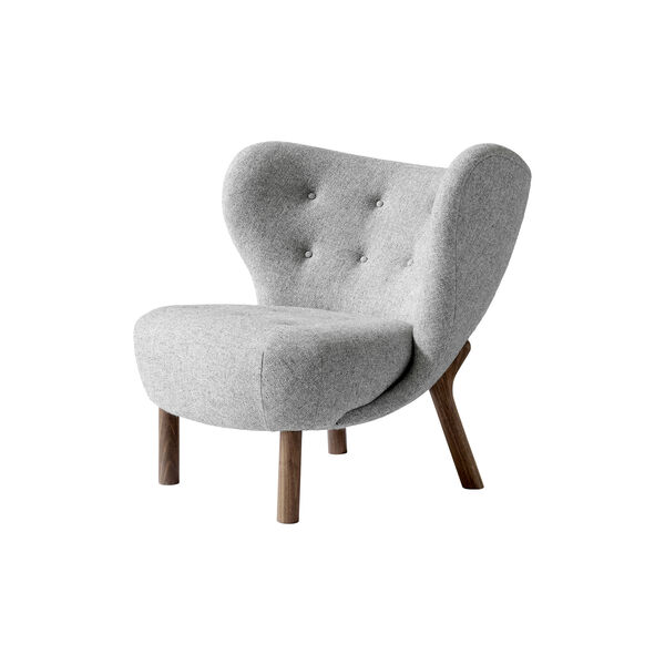Little Petra VB1 Lounge Chair, Hallingdal 130/oiled walnut, &Tradition