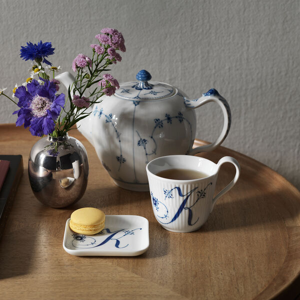Alphabet Tasse K, Royal Copenhagen