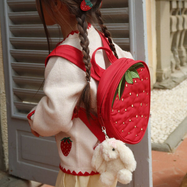 Tier-Taschenanh&auml;nger, white bunny, Konges Sl&oslash;jd