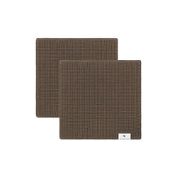 3PLY Sp&uuml;llappen, walnussbraun, Georg Jensen Damask