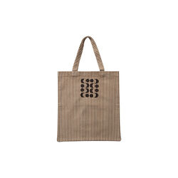 HANNESW TOTE BAG, brown striped, Sofie Schnoor
