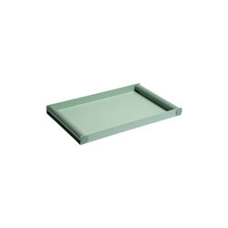 Ray Tray large, frosty green/soft green, Design Letters