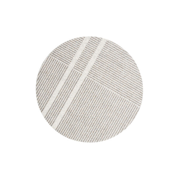 Løype Breezy Beige Round Doormat, Heymat