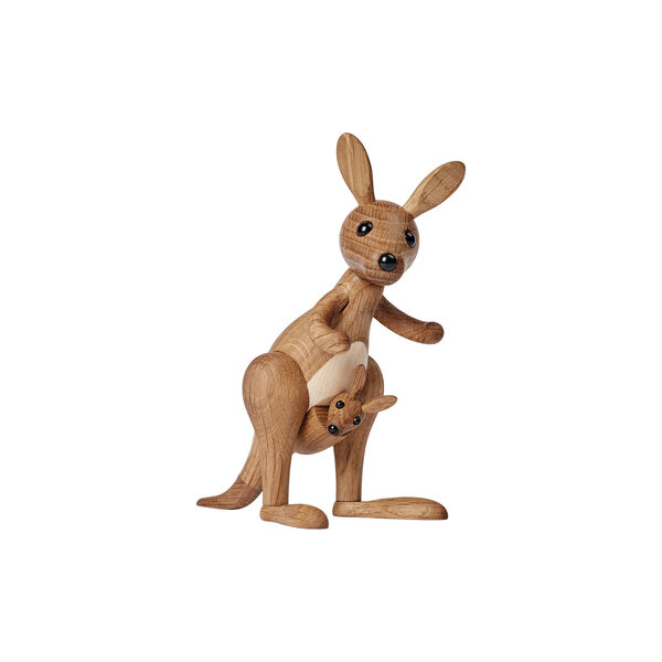 Sydney K&aelig;nguru Wooden figurine, Spring Copenhagen