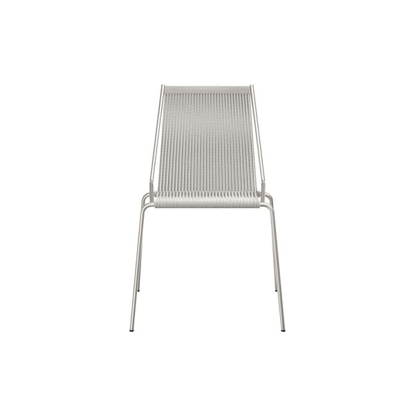 Noel Chair, steel/fair grey wool, Thorup Copenhagen