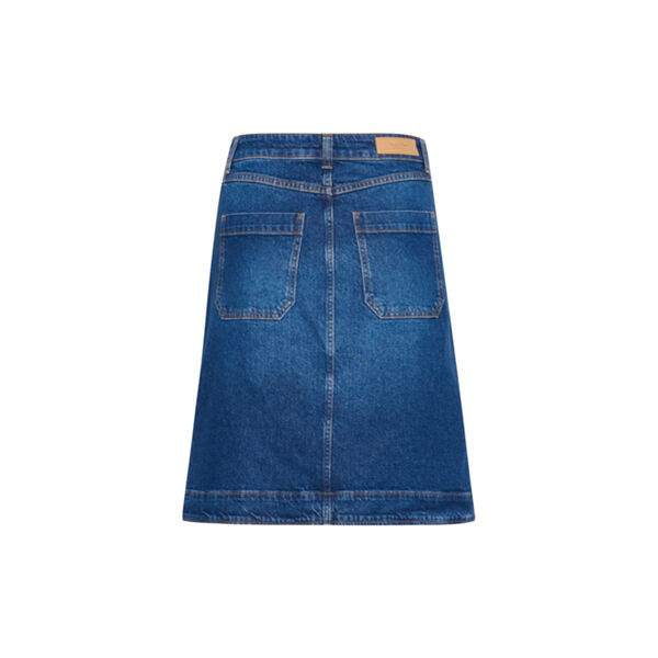 TammiePW Skirt, medium dark blue denim, Part Two