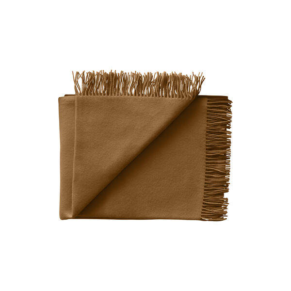 Secret Throw, 02214 ocher/caramel, Silkeborg Uldspinderi