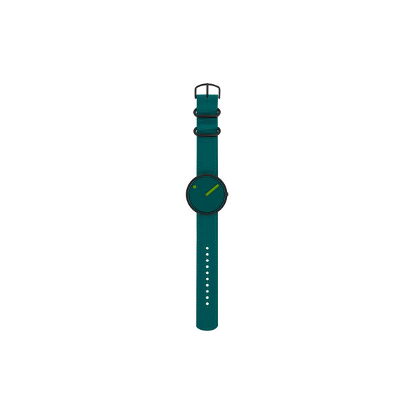 PICTO Wrist Watch, ocean green/matt black/ocean green, PICTO