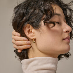 Amore Creolen, gold, ENAMEL Copenhagen