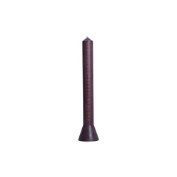 Calender Candle Hyggelyset, plum/gold, Alterlyset