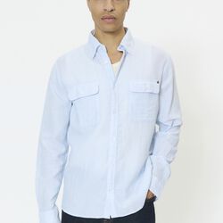 MAchristaldo P Heritage-Hemd, chambray blue, Matinique